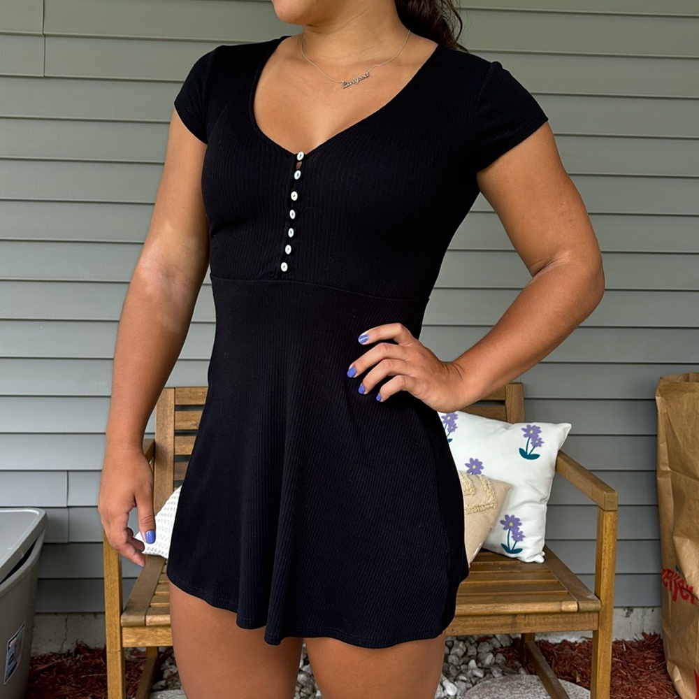 Urban Outfitters black mini-dress